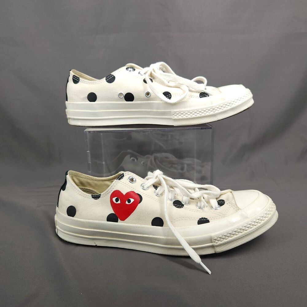 Comme des Garçons x Converse Chuck Taylor All Star Shoes Men Size 8.5 Women 10.5